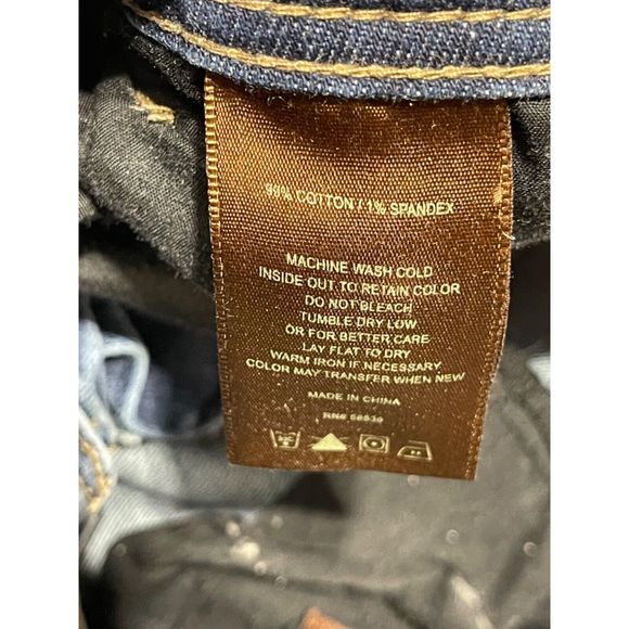 Kut Jeans Womens 6 Blue Dark Wash Regular Capri Distressed Ankle Casual Solid - Picture 12 of 16